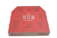 De Pizza Verpakkend Vakje van douane Rood Golfmailer Stijf Document Materiaal