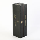 Gouden Folie Gepersonaliseerde Gin Single Wine Bottle Gift-Dooswhisky Brandy Boxes Packing
