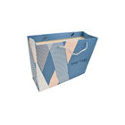 Carry Custom Paper Shopping Bags In reliëf gemaakt 250g Promotie met Aangepast pp-Kabelhandvat