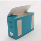 Blauwe Document Golfmailer de Vakjes van ISO9001 CMYK Douane Toy Boxes