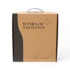 De golf Verschepende Doos van 3B Mailer voor de Whisky Champagne Packing van de Wijnwodka