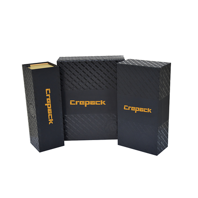 kopen Gepersonaliseerd logo deksel basis wijn doos verpakking voor 2 flessen met UV coating Matt laminaat online manufacture