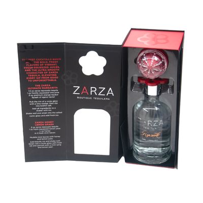 kopen Custom Logo Printed Luxury Black Red Magnetic Folding Cardboard Wine Gift Box online manufacture