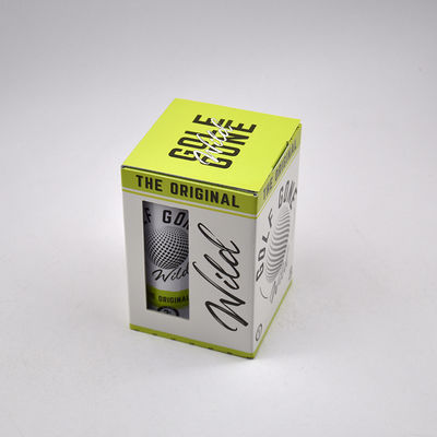 kopen High-End Custom Logo Printed Golf Ball Gift Box met helder raam en recycle karton voor mode trends verpakking online manufacture