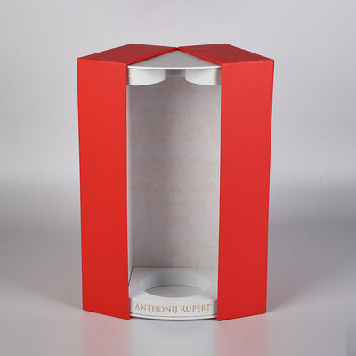 kopen Dubbele van de het Karton Verpakkende Gift van de Deur Magnetische Sluiting Stijve de Wijndoos met het tussenvoegselhouder en Bescherming van EVA online manufacture