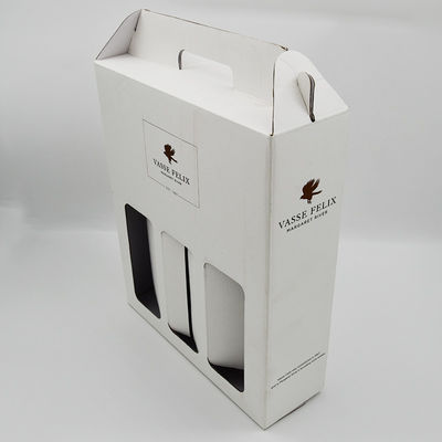 kopen Van de de Flessengift van de karton Rode Witte Wijn de Dooswhisky Gin Handle For 2 Fles online manufacture