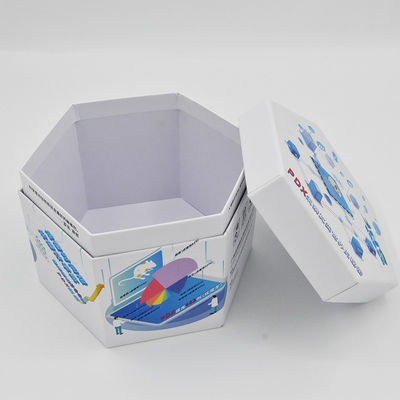 kopen De hexagonale Grootte van de Giftdozen CMYK Custoimzed van de Kartonluxe online manufacture