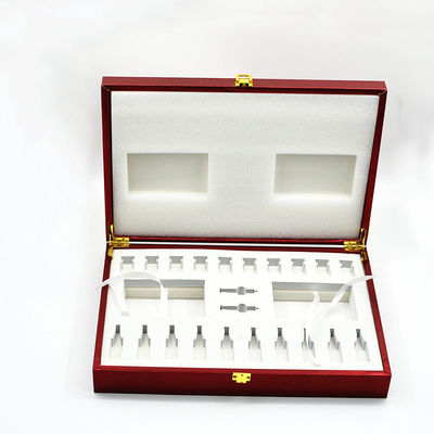 kopen Luxe met de hand gemaakte stijve schoonheidsmiddel en skincare uitrustingsdoos met scharnier en kast online manufacture