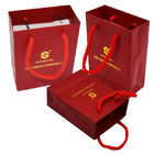 Matt Lamination Custom Paper Shopping-Zakkenjuwelen Carry Packaging