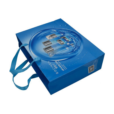 kopen Glanzende Luxe het Winkelen Document Zakboutique die de Antikras van 190gsm voor Schoonheidsmiddel verpakken online manufacture