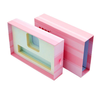 kopen 1400gsm het glijden van de de Dozen de Stijve Roze Gelijke van de Ladegift Duw en Trekkracht ISO9001 van Greyboard online manufacture