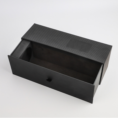 kopen Van de de Doosiso Zwarte Luxe van de karton Glijdende Lade van de de Wijngeest verpakkende het kartondoos online manufacture