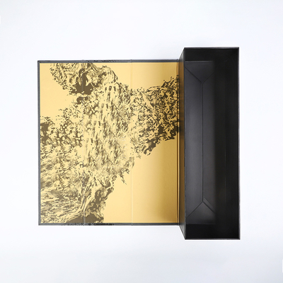 kopen Champagne Wijnfles Geschenkdoos Flap Kartonnen Magnetische Sluiting Stijve Flat Pack Whiskey Brandy Box online manufacture