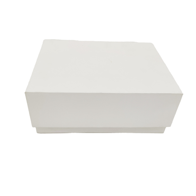 Gepersonaliseerde gepersonaliseerde witte opvouwbare gegolfde papier envelop verpakkingsdozen
