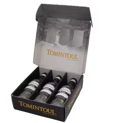 Geschenk verpakking wijnfles display cadeaubon met aangepaste logo ontwerp oplossing