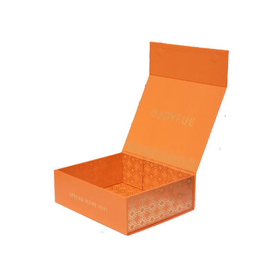 Op maat bedrukte recyclebare luxe geschenkdoos met magnetische sluiting en goudfolie