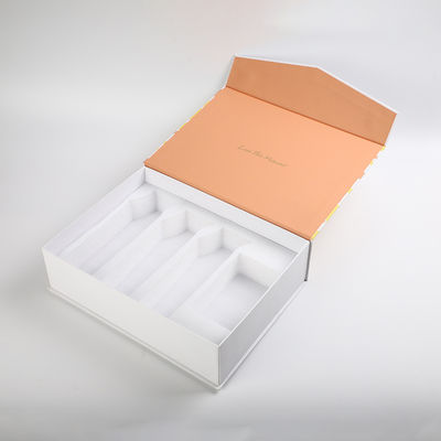 Stijve Magnetische de Zorgdoos Debossing Gedrukte Cmyk van de Klepgift Gepersonaliseerde Huid