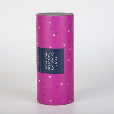 Van de het Kartonbuis van het luxevoedsel Doos 165mm*70mm CMYK voor Koekjes