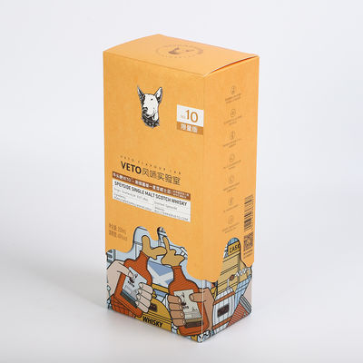 Het gepersonaliseerde van de het Slotbodem van de Wodkaneerstorting In reliëf maken van de Doosartpaper met de Houdersslot van de Kokerhals
