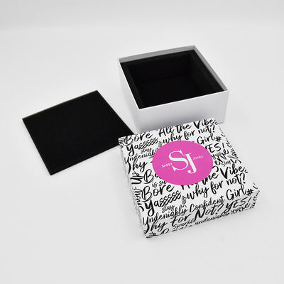 Scherpe Randdeksel en de Gebaseerde Dozen van de Luxegift met Tussenvoegsel Kosmetische Verpakking