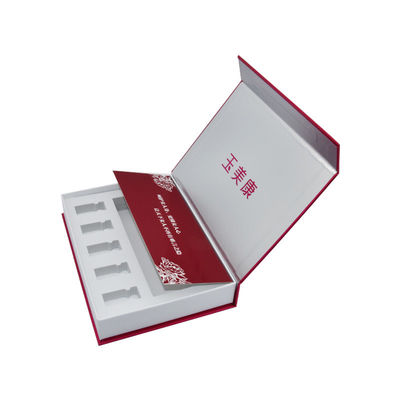 Stijve Magnetische de Giftdoos van de klepsluiting met Omgekeerde UVeva insert cutout