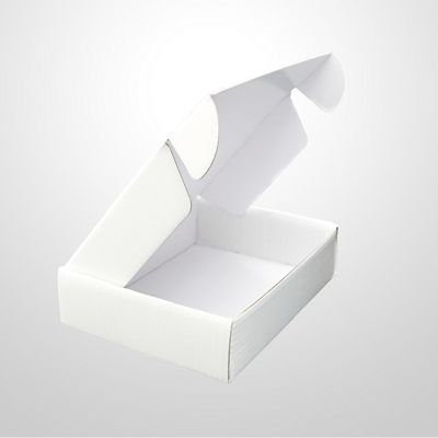Duidelijk Wit Mailer Golf Verpakkend Dozen Opvouwbaar Snel Bericht voor de Sjaal van Schoenengiften