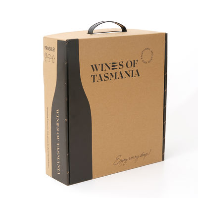 De golf Verschepende Doos van 3B Mailer voor de Whisky Champagne Packing van de Wijnwodka