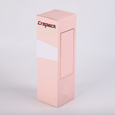 De roze Enige Kosmetische Verpakkende Dozen van het Flessenparfum met Tussenvoegsel Roze Binnenland